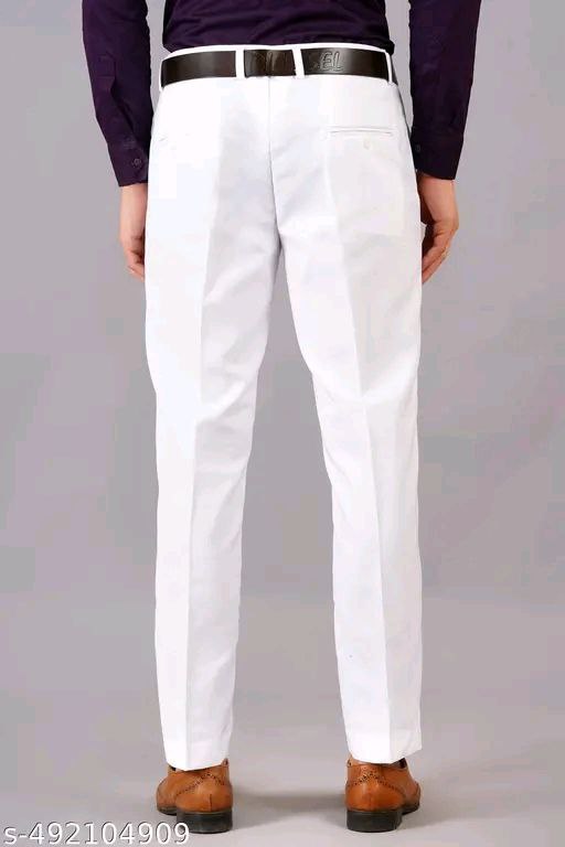 White Formal Trousers – LMT (LibasMahal Traders)