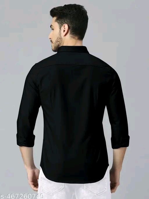 Men's Premium black Slim Fit Formal Shirt – Full Sleeves | Office & Casual Wear